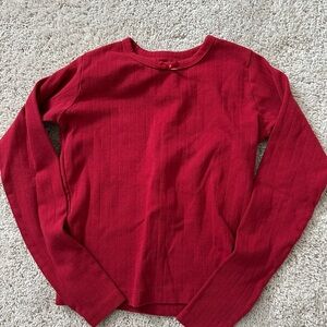 Daily Drills red pointelle set